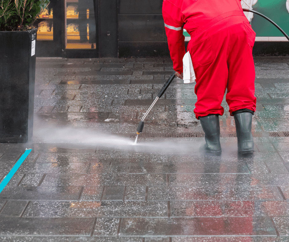 Sidewalk Power Washing | Griffin Power Washing