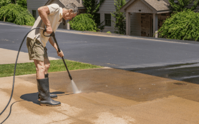 Revitalize Your Home’s First Impression: The Power of Driveway Power Washing