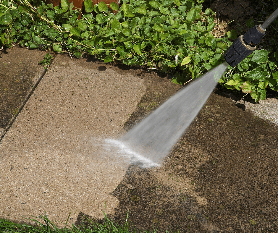 Concrete Stain Removal | Griffin Power Washing